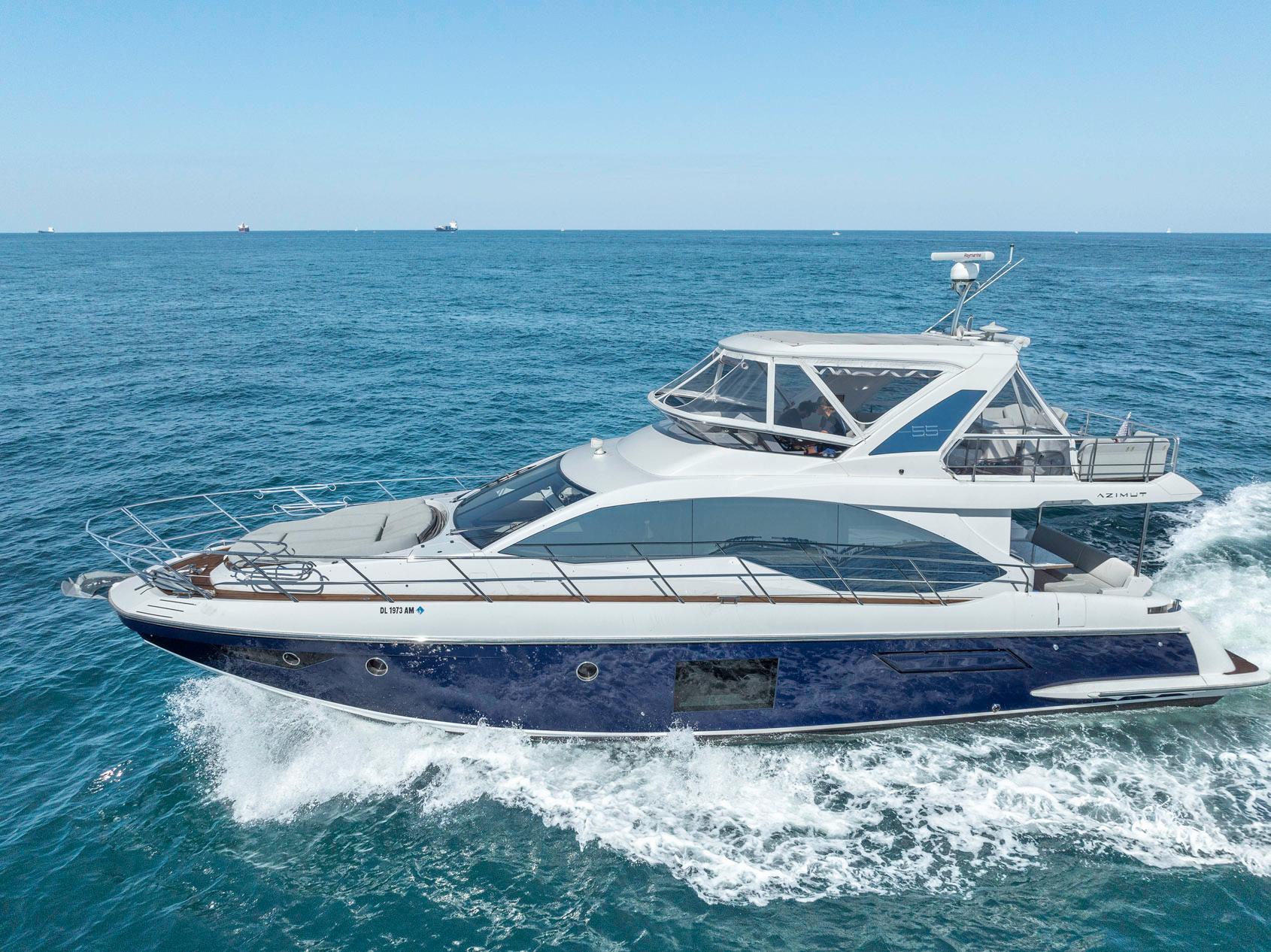 Azimut 55 Flybridge vendu par YachtDeals pour Paul Edgar Buse, Antibes